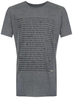 Printed T-shirt Osklen. Цвет: серый
