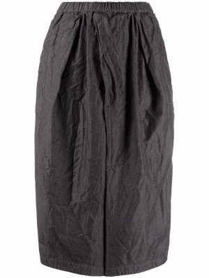 Широкие брюки со складками Comme Des Garçons. Цвет: черный