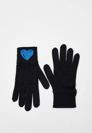 Перчатки Boutique Moschino. Цвет: черный