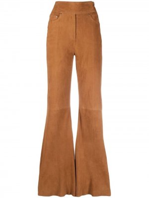Широкие брюки STAND STUDIO. Цвет: коричневый