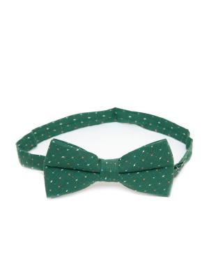 Галстук-бабочка Churchill accessories. Цвет: зеленый, белый, оливковый, светло-зеленый, хаки