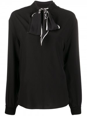 Блузка с шарфом Givenchy. Цвет: черный