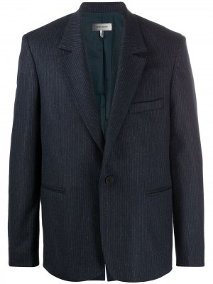Однобортный пиджак в полоску Isabel Marant. Цвет: синий