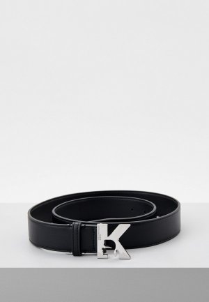 Ремень Karl Lagerfeld Jeans. Цвет: черный
