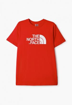 Футболка The North Face. Цвет: красный