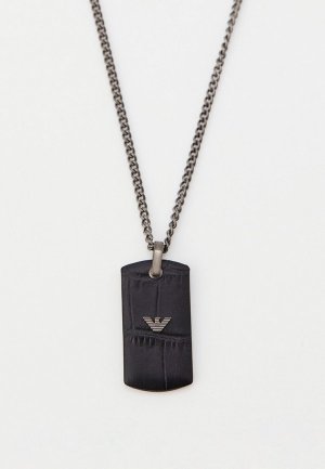 Подвеска Emporio Armani. Цвет: черный
