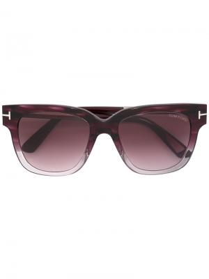 Солнцезащитные очки Tracy Tom Ford Eyewear. Цвет: розовый и фиолетовый