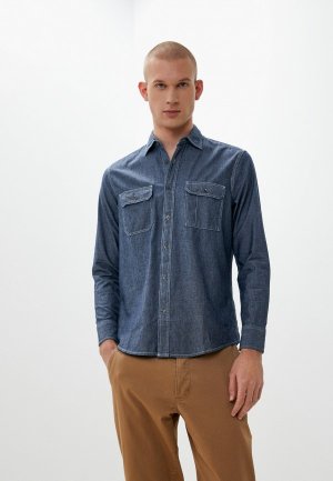 Рубашка джинсовая Colins Colin's. Цвет: синий