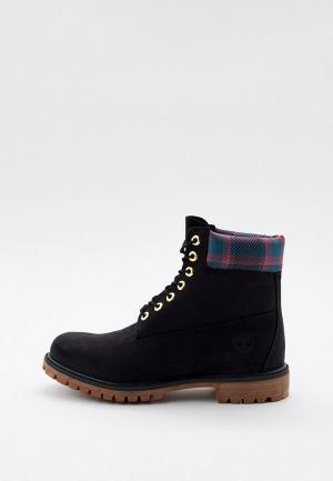 Тимберленды Timberland. Цвет: черный