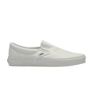 Белые парусиновые кроссовки-слипоны  Classic VN000EYEW00 Vans
