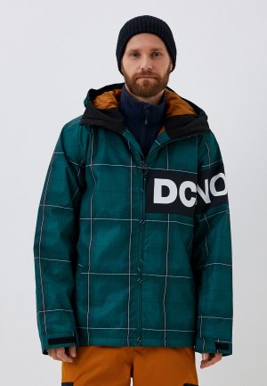 Куртка сноубордическая DC Shoes. Цвет: зеленый
