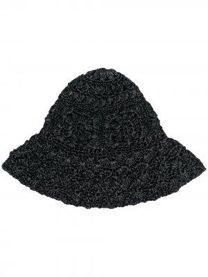 Вязаная шляпа Philosophy Di Lorenzo Serafini. Цвет: черный