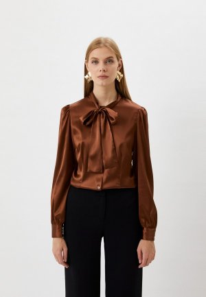 Блуза Dolce&Gabbana. Цвет: коричневый