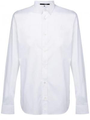 Рубашка с заплаткой в виде ласточки McQ Swallow. Цвет: белый