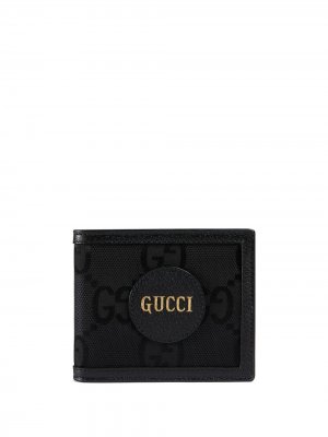Бумажник  Off Grid с узором GG Supreme Gucci. Цвет: черный