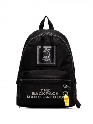Большой рюкзак с логотипом Marc Jacobs. Цвет: черный