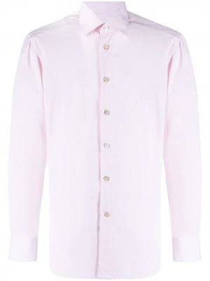 Рубашка с длинными рукавами Kiton. Цвет: розовый