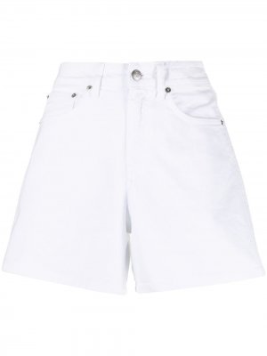 Джинсовые шорты с нашивкой-логотипом Department 5. Цвет: белый