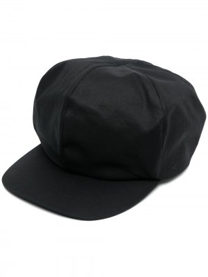 Однотонная кепка Yohji Yamamoto. Цвет: черный