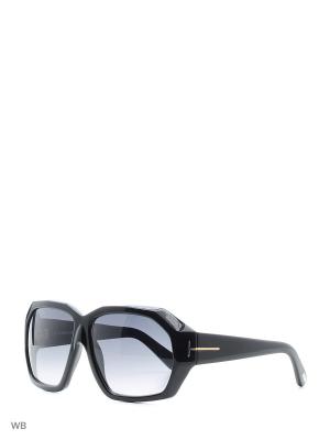 Солнцезащитные очки FT 0266 01B Tom Ford. Цвет: черный