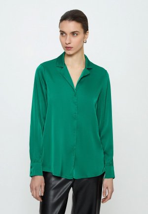 Блуза Zarina. Цвет: зеленый