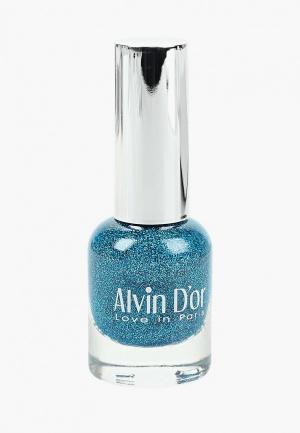 Лак для ногтей Alvin Dor D'or. Цвет: синий