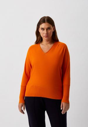 Пуловер Elena Miro. Цвет: оранжевый