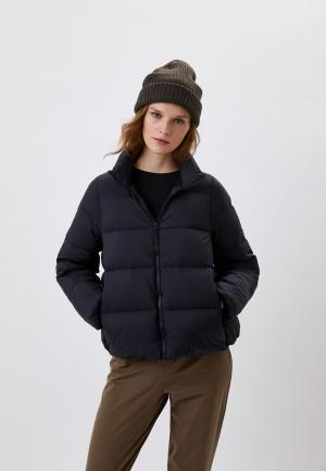 Пуховик UNIQLO. Цвет: черный