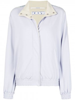 Спортивная куртка со вставками Off-White. Цвет: фиолетовый