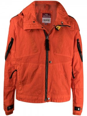 Куртка на молнии с капюшоном Parajumpers. Цвет: оранжевый