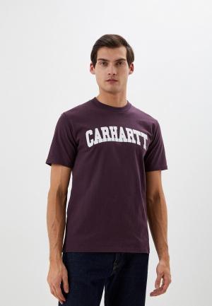 Футболка Carhartt WIP. Цвет: фиолетовый