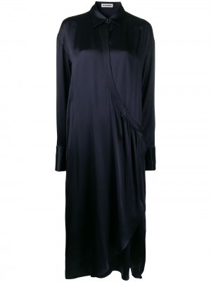 Платье-рубашка Jil Sander. Цвет: синий