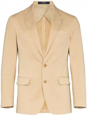 Однобортный пиджак Polo Ralph Lauren. Цвет: нейтральные цвета
