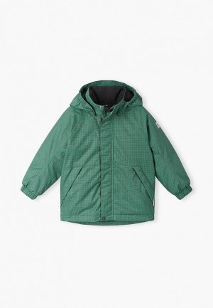 Куртка утепленная Reima. Цвет: зеленый