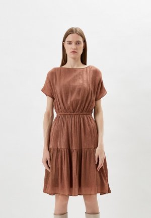 Платье LAutre Chose L'Autre. Цвет: коричневый